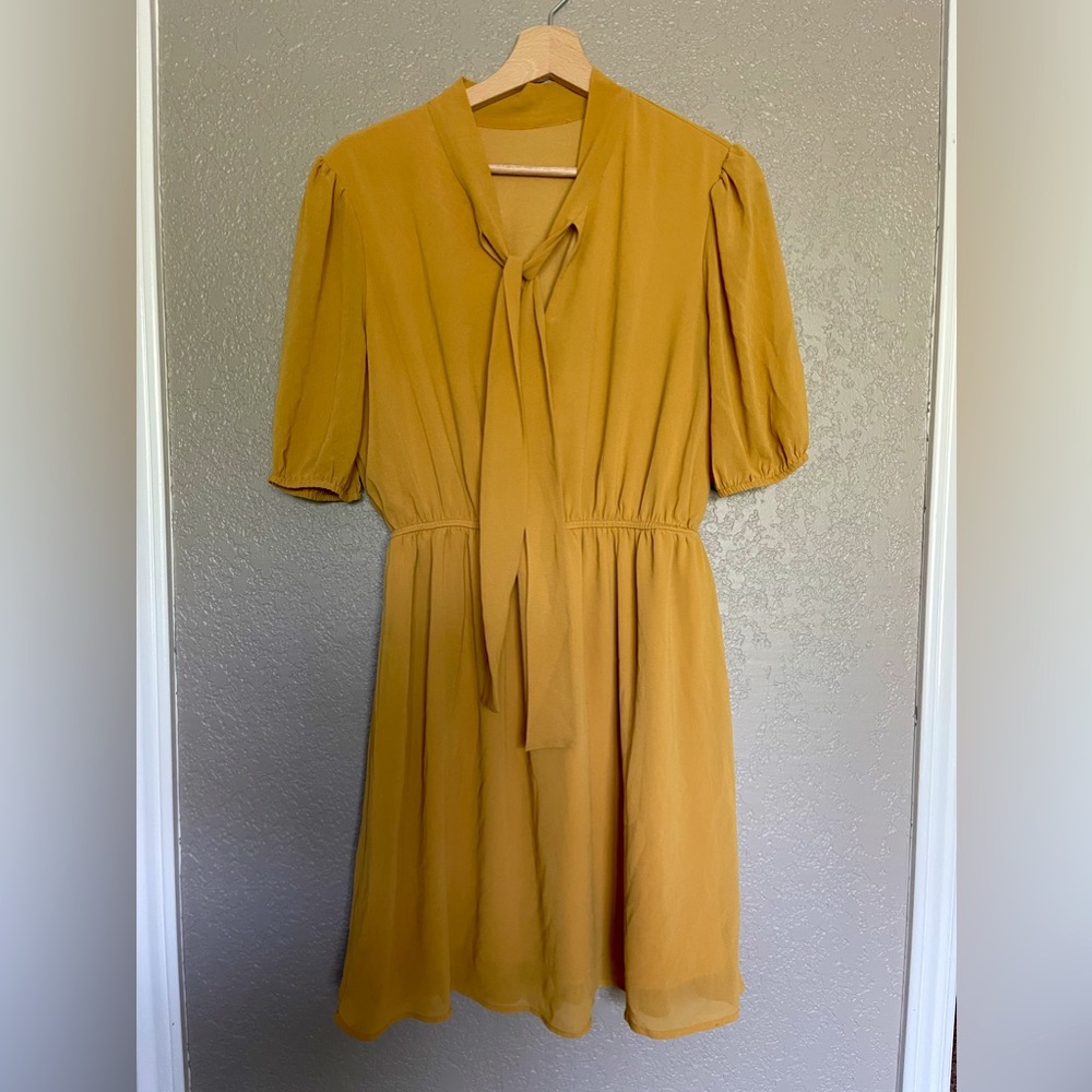 Yellow dress
